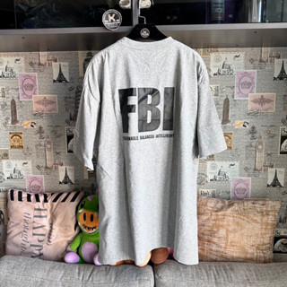 B บีบี Balen 2022  FBI Oversize Tshirt (พรีเมี่ยม พร้อมส่งในไทย) New collection เสื้อยืด บาเลน