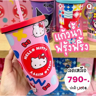 Sanrio แท้ แก้วน้ำเก็บอุณหภูมิร้อน-เย็น เก็บอุณหภูมิ 4-6ชม.  Double wall stainless steel 304💓คิตตี้ 💓แก้วน้ำน่ารัก เยติ