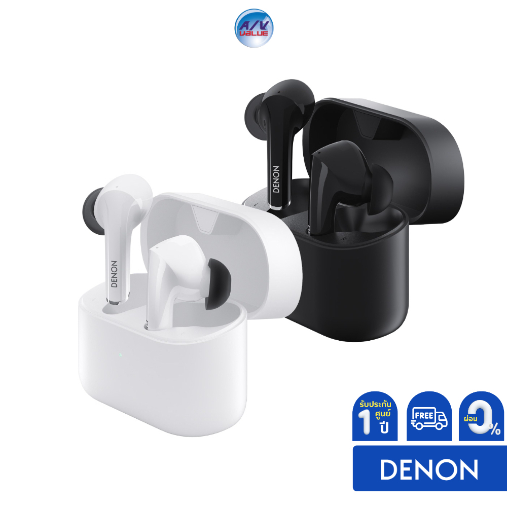DENON AH-C830NCW True wireless in-ear headphones with active noise cancelling **ผ่อน 0%**