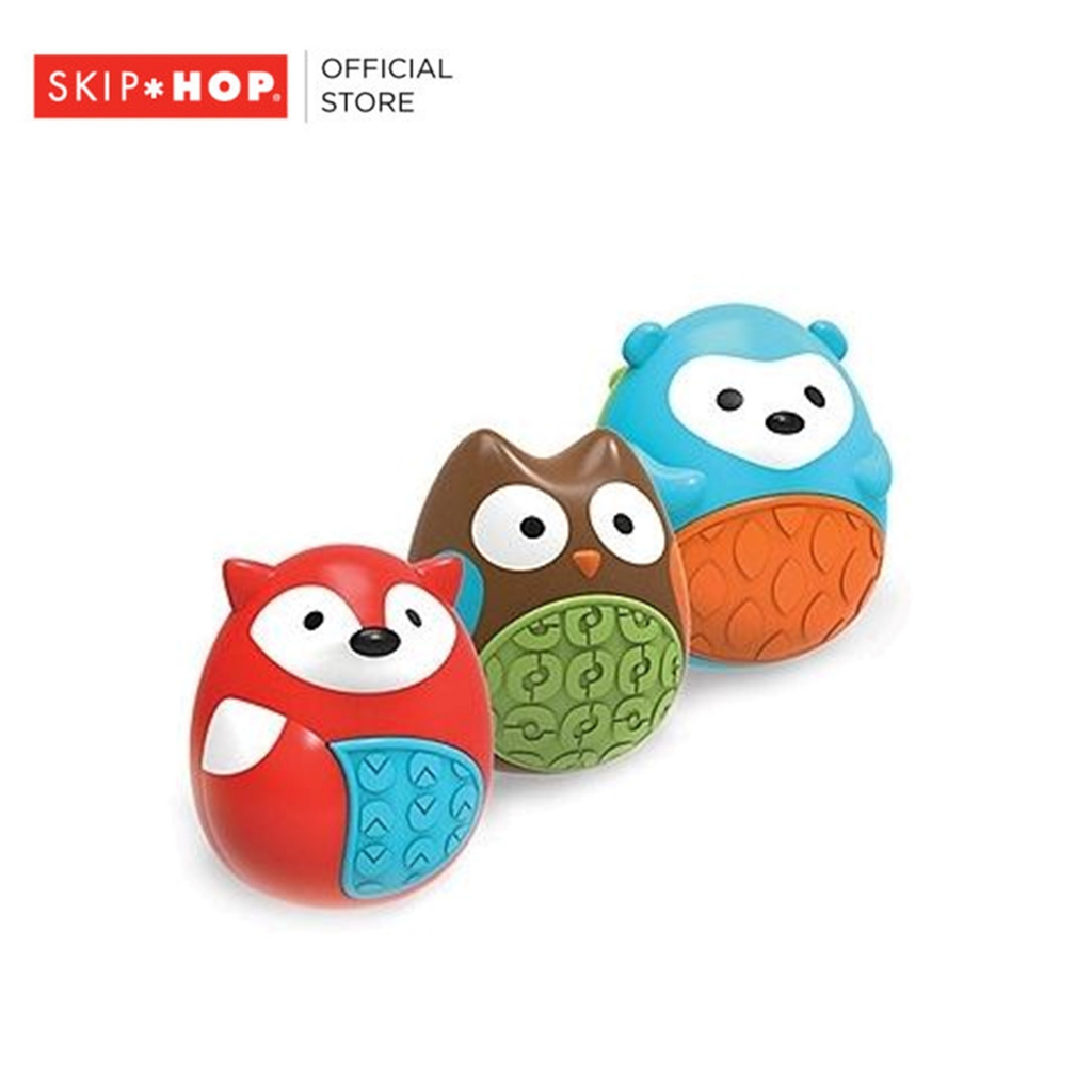 Skip Hop Explore & More Egg Shaker Trio 3Pcs ของเล่นเขย่าเด็ก มีเสียง 3 แบบ จับง่าย BPA Free
