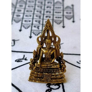 รูปหล่อพระพุทธชินราช พระพุทธชินราช รูปหล่อ รูปหล่อทองเหลือง พระเครื่อง เครื่องราง Thai Amulet