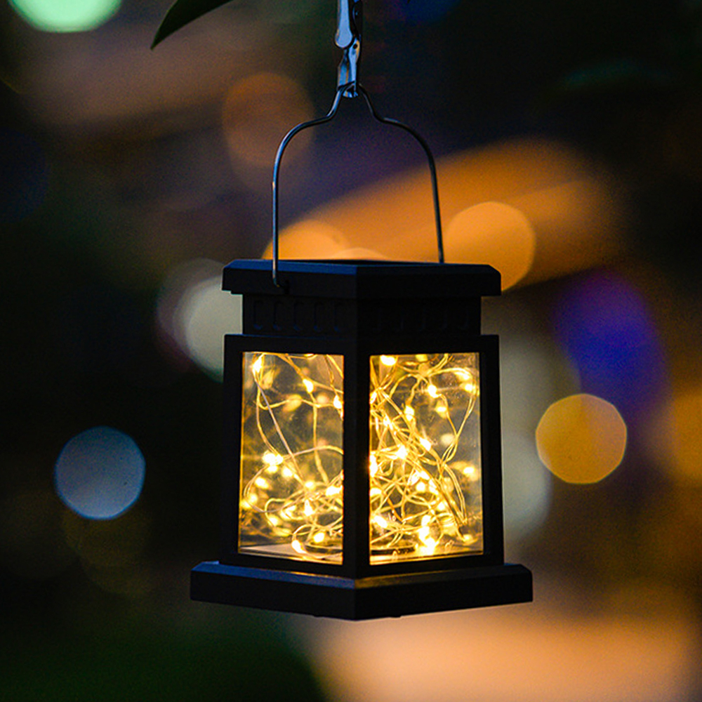 โคมไฟโซล่าเซลล์ candle light ไฟเทียน รูปทรงตะเกียง ไฟปักสนาม โคมไฟพลังงานแสงอาทิตย์ Solar light 1 LED รูปที่ 3
