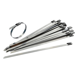 "HACO"    เข็มขัดรัดสายไฟสแตนเลสกลม/Stainless Steel Ball Ties