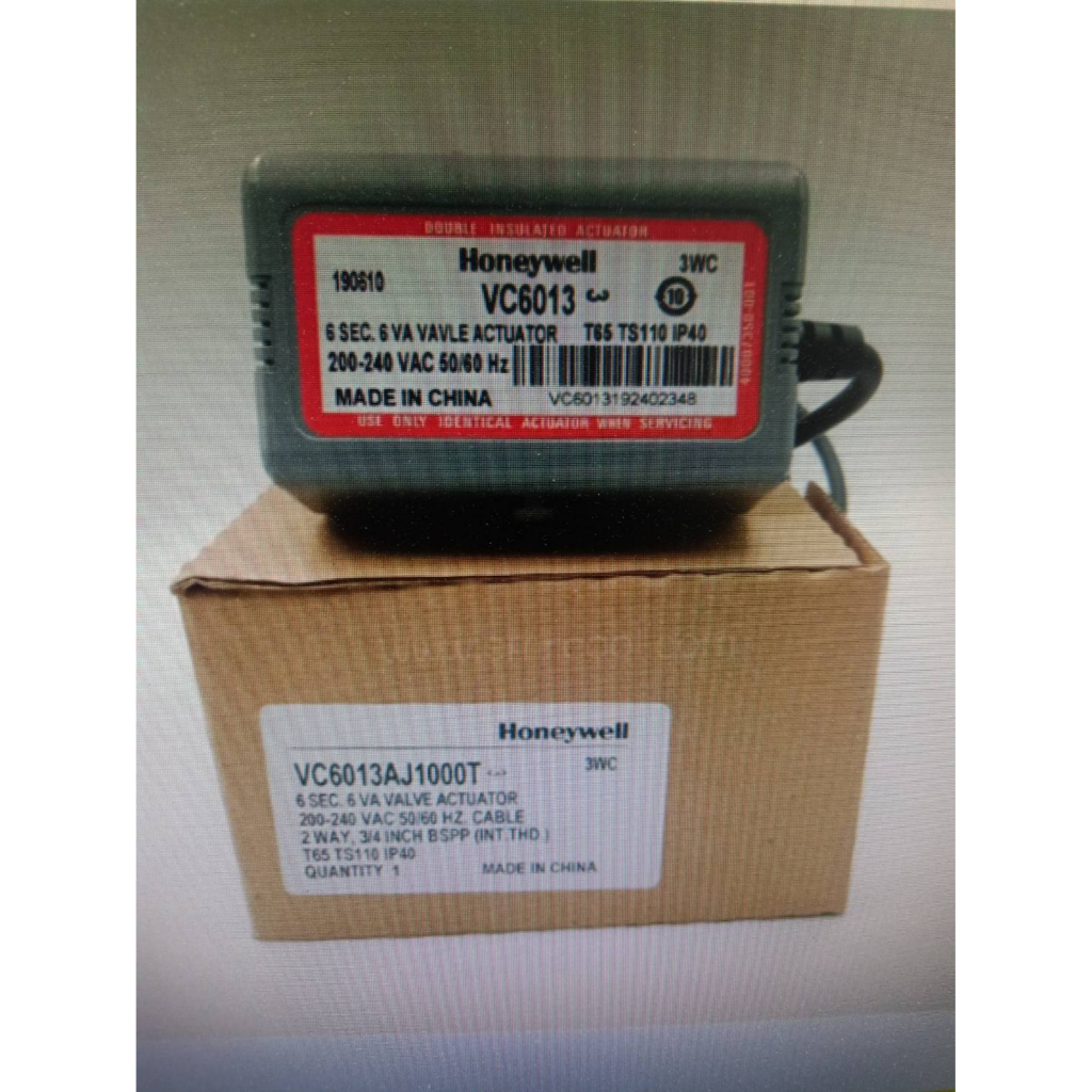 HONEYWELL 2 WAY VALVE VC6013 AF1000T 1/2"