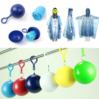 MOON Equipped Poncho Ball Keychain [MQG143] (ชุดกันฝน)