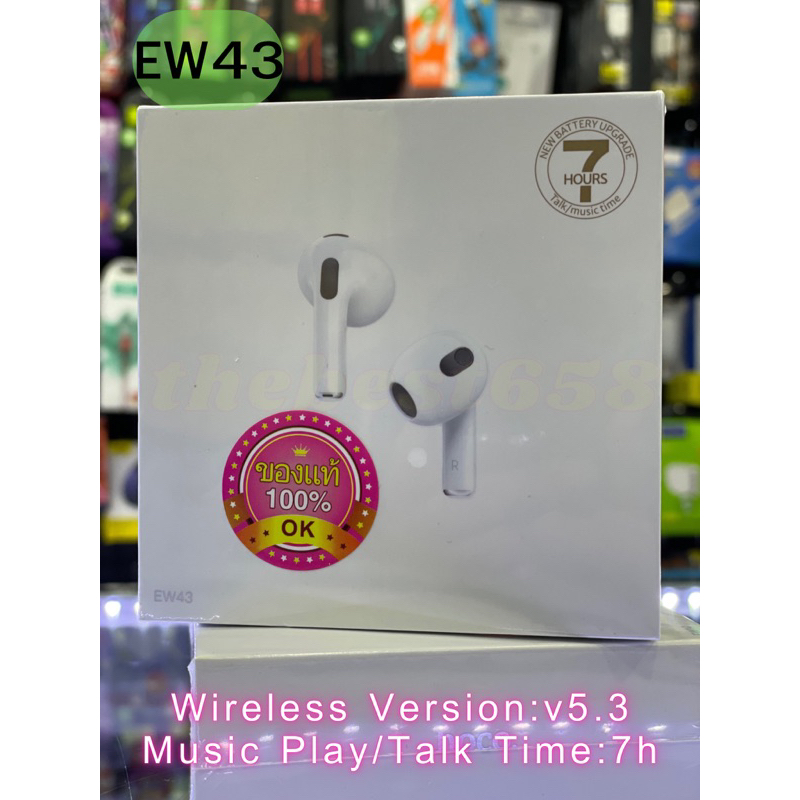 HOCO Ew43ชุดหูฟังบลูทูธไร้สาย True Wireless  Stereo headset