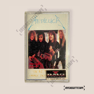 เทปเพลง เทปคาสเซ็ต เทปคาสเซ็ท Cassette Tape เทปเพลงสากล Metallica อัลบั้ม : The $5.98 E.P. - Garage Days Re-Revisited