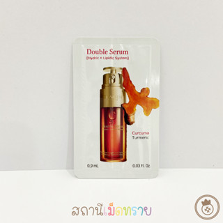 CLARINS : Double Serum Complete Age Control Concentrate : curcuma turmeric. 0.9ml.