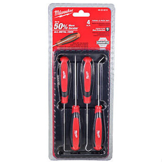 ชุดเหล็กขอเกี่ยว Milwaukee 4 PC Hook and Pick Set