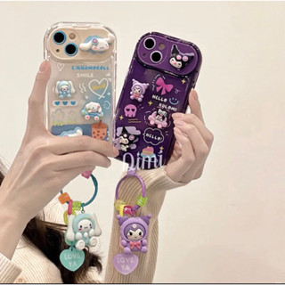 เคสนิ่ม กระจกตั้งได้ การ์ตูนนูน สำหรับ for iPhone i14promax i14 i13pro i13 i13promax i12 i12pro i12