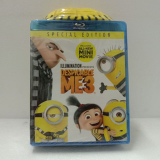 Media Play Bluray DESPICABLE ME 3 (บรูเลย์+กระเป๋าเป้มินเนียน)/มิสเตอร์แสบ ร้ายเกินพิกัด 3/S16328R+P