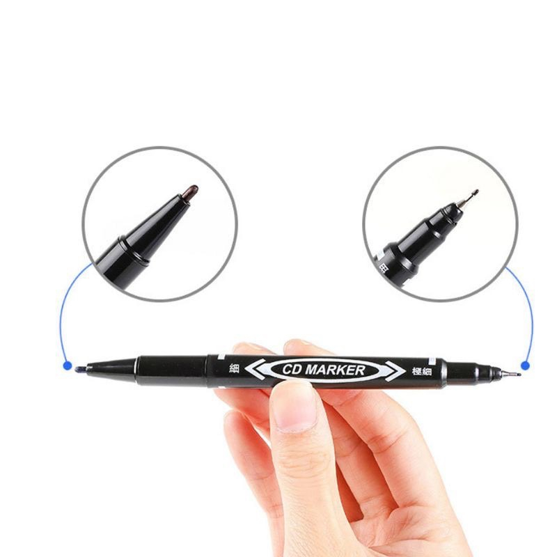 ปากกา Permanent สำหรับเขียนซอง ไปรษณีย์พลาสติก CD MARKER รูปที่ 3