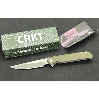 มีดพับ CRKT LCK+LERCH DESING 3810 สีเขียว