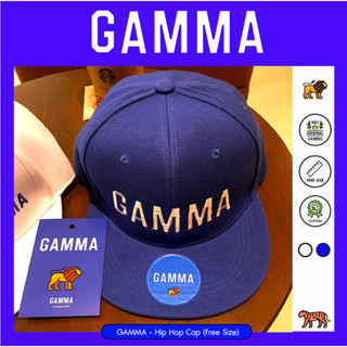 GAMMA :  HIP-HOP-CAP  หมวกฮิปฮอป Gamma  รุ่น Free Size  (S-XL)  ปรับระดับได้ **LIMITED EDITION**