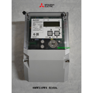 มิตซูบิชิ มิเตอร์อิเล็กทรอนิกส์(ดิจิตอล) SMW110-C41E ขนาด 5(10)A ELECTRONIC METER (DIGITAL)