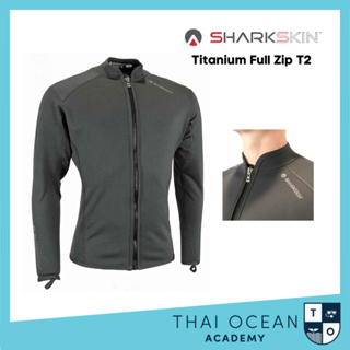 Sharkskin Titanium T2 Chillproof Long Sleeve Full Zip สำหรับผู้ชาย (รุ่นใหม่ล่าสุด)