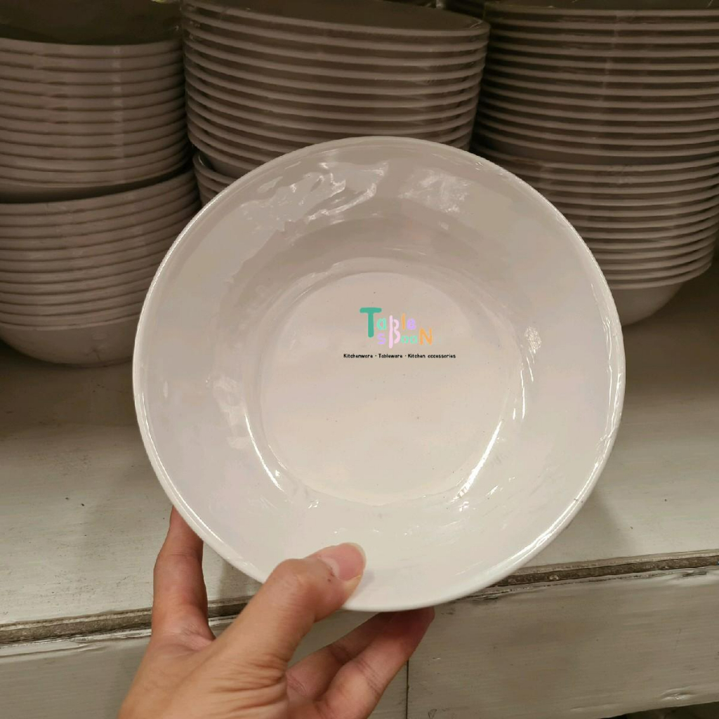 Melamine Ware *** ราคาถูก ** (12ใบ) ถ้วยเมลามีน 7.5 นิ้ว