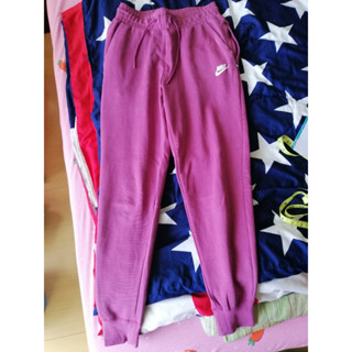 Nike Jogger pants แท้ สีชมพูบานเย็น