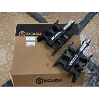 บันไดจักรยานอลูมีเนียม scada sc-c806 cnc ลูกปืนแบริ่ง   บอดี้อลูมีเนียม แกน cromoly  ลูกปืนแบริ่ง