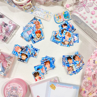 🍬 เซ็ทมินิสติ๊กเกอร์เอนซีทีเบบี้บลู set mini sticker NCT baby blue!