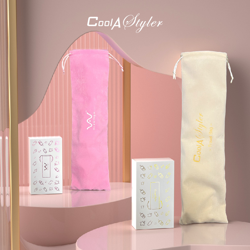CoolAstyler & vivid&vogue มีให้เลือก2สี กระเป๋าจัดเก็บระเบียบพกพา เก็บอุปกรณ์ทำผม กันรอยขีดข่วนในการเดินทาง
