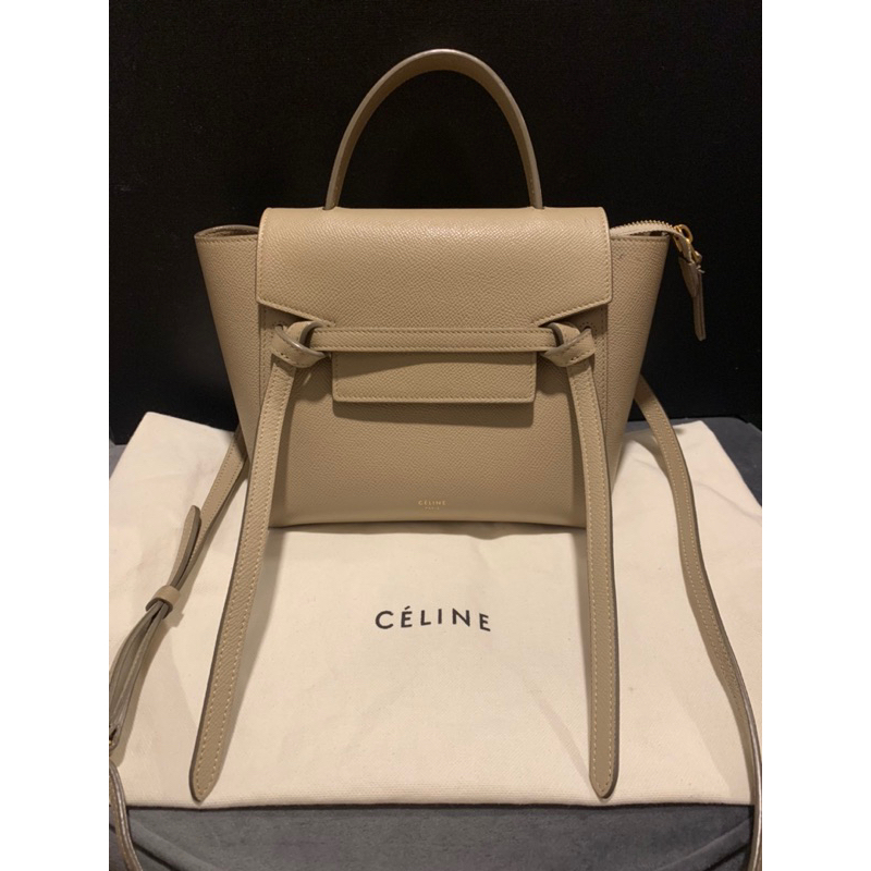 กระเป๋าผู้หญิง Celine Micro มือสองใช้เอง สภาพดี