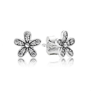 [พร้อมส่ง สินค้าแท้ 💯] แถมกล่อง Pandora Dazzling Daisy Stud Earrings