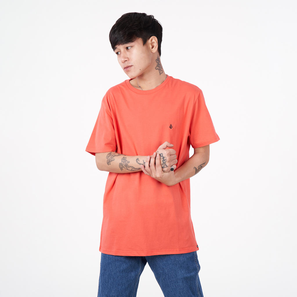 Volcom เสื้อยืด VAF512056 APAC STONE BLANK SS TEE - รูปที่ 5