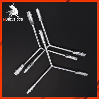MUSCLE COW ประแจบล็อค 6 เหลี่ยม ตัววาย ประแจบ๊อกตัววาย ตัว Y บล๊อกตัว Y ขนาด 8-9-10 หรือ 8-10-12 หรือ 10-12-14