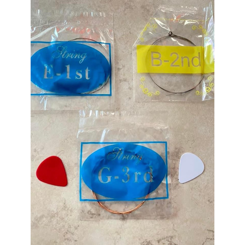 สายพิณโปร่ง 3สายแบบธรรมดา - รูปที่ 2