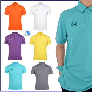 ส่งฟรี ลดล้างสตอคสู้โควิด!!! มีปลายทาง เสื้อโปโลสีล้วน เสื้อโปโล WARRIX WAFFLE POLO วอริกซ์ WA-222PLACL34 ชุด1 แท้100%