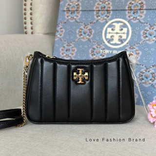 👑ผ่อน0%~แท้100%👑87178 กระเป๋าสะพาย งาน shop มาพร้อมถุงผ้า  TORY BURCH  KIRA MINI BAG BLACK