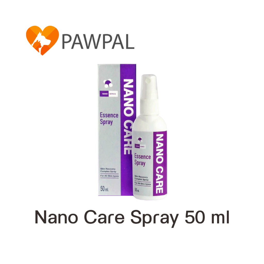 Nano Spray 50 ml สเปรย์นาโน แคร์ Care Essence Vet Planet แผลสด แผลช่องปาก สัตว์เลี้ยง สุนัข แมว cat 