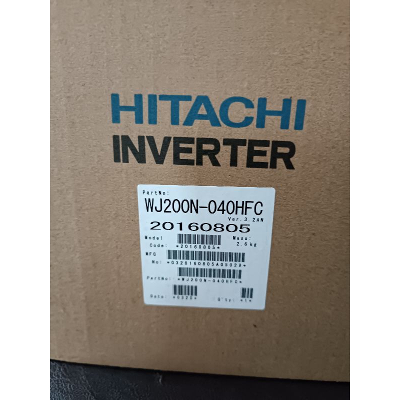 WJ200N-040HFC Hitachi inverter.