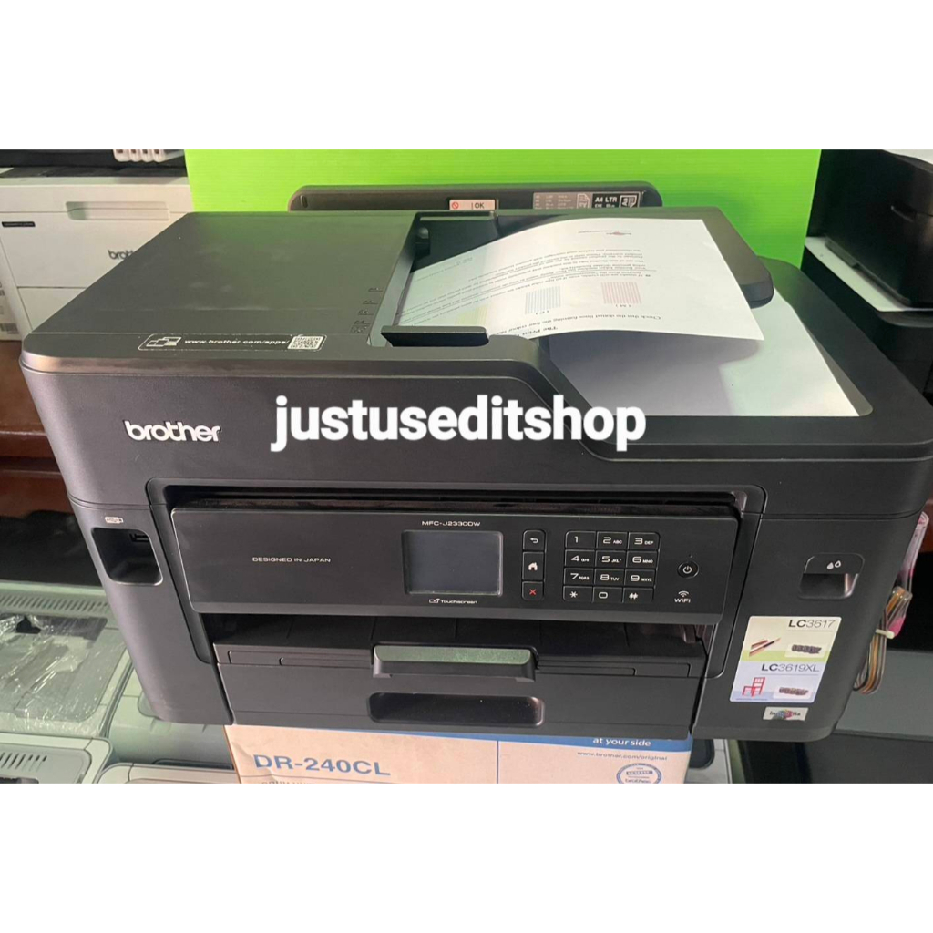 (มือสอง รูปสินค้าจริง)BROTHER MFC-J2330DW 7-in-1​ Print / Fax / Copy / Scan / PC Fax / Direct Print / Duplex