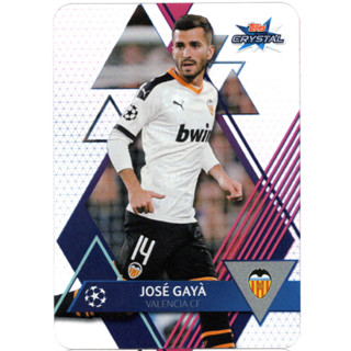 1 x Jose Gaya #16 Topps CRYSTAL 2019/20 cards