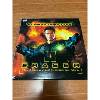 แผ่น LD เลเซอร์ดิสก์ แผ่นหนังแผ่นใหญ่ เรื่อง ERASER มือ 2 เสียงอังกฤษ