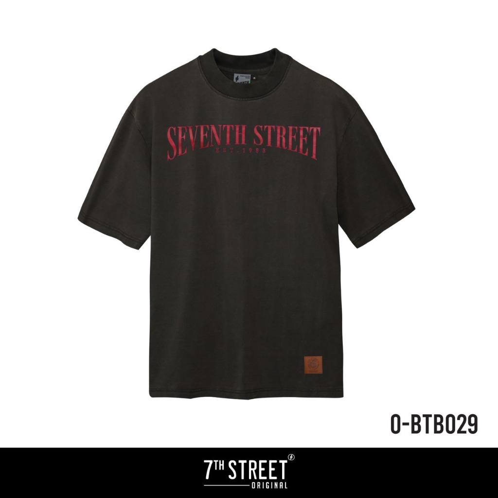 7th Street เสื้อยืดแบบโอเวอไซส์  (Oversize) 90' STYLE รุ่น O-BTB029