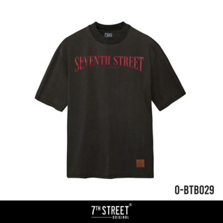 7th Street เสื้อยืดแบบโอเวอไซส์  (Oversize) 90 STYLE รุ่น O-BTB029