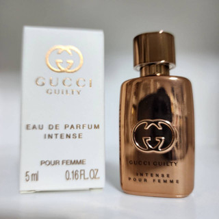 น้ำหอมจิ๋วมินิ Gucci Guilty Pour Femme Eau De Parfum Intense 5ml พร้อมกล่อง