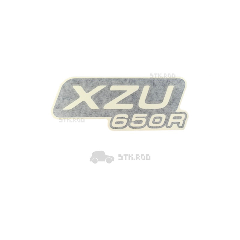 (ราคาต่อแผ่น) สติ๊กเกอร์ XZU650R ติดประตู ฮีโน่ ดูโท่ ของแท้ ป้ายบอกรุ่นรถ XZU HINO DUTRO STICKER #S
