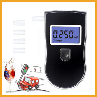 Alcohol Tester เครื่องวัดแอลกอฮอล์ เครื่องเป่าแอลกอฮอล์  -Black