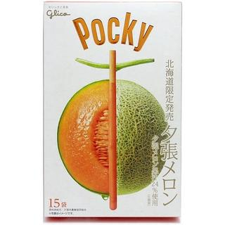 Glico Giant Pocky Hokkaido Limited Yubari Melon Pocky 15 ชิ้น (1 ชิ้น X 15 ถุง) ส่งตรงจากญี่ปุ่น