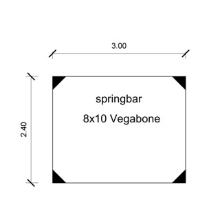 Springbar 8x10 Vagabone กราวชีท ตรงรุ่น