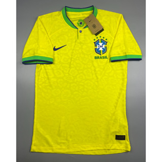 เสื้อบอล เพลเย่อ ทีมชาติ บราซิล เหย้า 2022 Player Brazil Home World Cup 2022