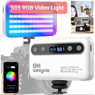 Weeylite Pocket LED Light ควบคุมผ่าน app ได้ รุ่น S05