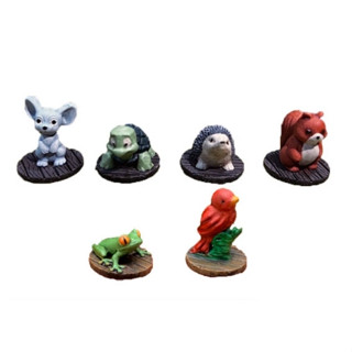 [Resin] Everdell Board Game [TH/EN]: Animal Set - ชุดโทเค่นสัตว์ (โทเค่นผู้เล่น) สำหรับเกมเอเวอร์เดล