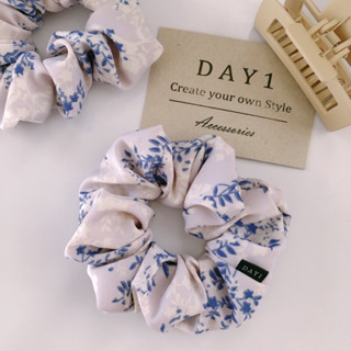 DAY 1 scrunchies โดนัทมัดผม ยางรัดผม