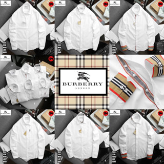 เสื้อเชิ้ตแขนยาว Burberry 🏷️ เสื้อเชิ้ตแขนยาวผู้ชาย | เสื้อเชิ้ตแบรนด์เนม