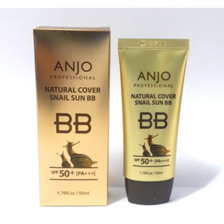 anjo natural cover snail sun bb cream